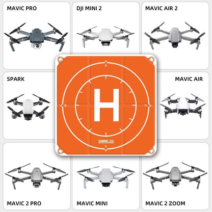 STARTRC 1109143 50cm Portable Drone Universal Foldable Square Parking Apron Landing Pad for DJI FPV / mini 2 / Air 2, 50cm - ORIWHIZDJI & Insta360 AccessoriesDJI FPV SeriesSTARTRC
