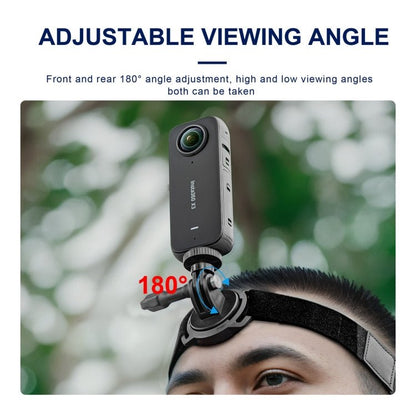 STARTRC Action Camera Magnetic POV View Bracket, Quick Release Headband, Quick Release Wristband, 2 in 1 Quick Release Headband Wristband - ORIWHIZDJI & Insta360 AccessoriesHead BeltSTARTRC