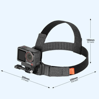STARTRC Adjustable Head Strap Magnetic Eco - friendly Vlog POV Mount Belt for GoPro, Insta360, DJI Osmo Action and Other Action Cameras, Magnetic Vlog POV Mount Belt - ORIWHIZDJI & Insta360 AccessoriesHead BeltSTARTRC