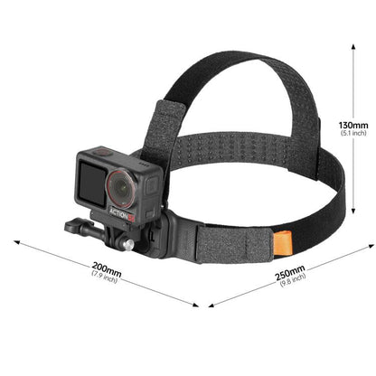 STARTRC Adjustable Head Strap Magnetic Eco - friendly Vlog POV Mount Belt for GoPro, Insta360, DJI Osmo Action and Other Action Cameras, Magnetic Vlog POV Mount Belt - ORIWHIZDJI & Insta360 AccessoriesHead BeltSTARTRC
