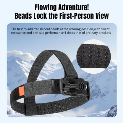 STARTRC Adjustable Head Strap Magnetic Eco - friendly Vlog POV Mount Belt for GoPro, Insta360, DJI Osmo Action and Other Action Cameras, Magnetic Vlog POV Mount Belt - ORIWHIZDJI & Insta360 AccessoriesHead BeltSTARTRC