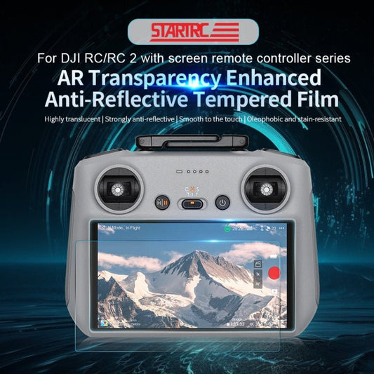 STARTRC AR Anti - reflection Tempered Glass Film for DJI RC / RC2, For DJI RC / RC2 - ORIWHIZDJI & Insta360 AccessoriesDJI Controller AccessoriesSTARTRC