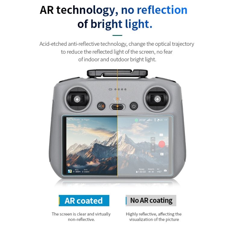 STARTRC AR Anti - reflection Tempered Glass Film for DJI RC / RC2, For DJI RC / RC2 - ORIWHIZDJI & Insta360 AccessoriesDJI Controller AccessoriesSTARTRC