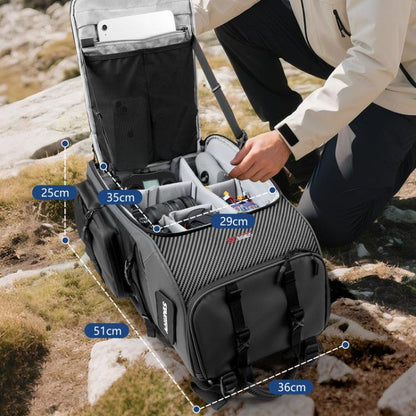 STARTRC BP2 FPV Drone Carry Backpack Outdoor Large Capacity Waterproof Durable Storage Bag - ORIWHIZCase & BagsDJI & Insta360 AccessoriesDJI FPV Series