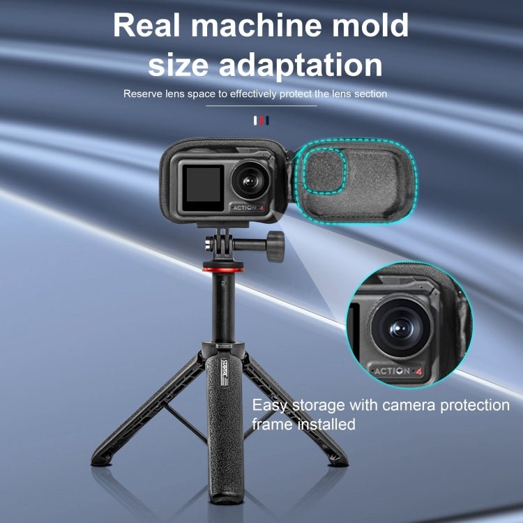STARTRC Camera PU Carry Case For Insta360 GO3 / DJI Action 3 / 4, For Insta360 GO3 - ORIWHIZDJI & Insta360 AccessoriesInsta360 GO SeriesProtection & Cases