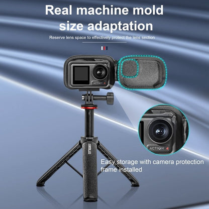 STARTRC Camera PU Carry Case For Insta360 GO3 / DJI Action 3 / 4, For Insta360 GO3 - ORIWHIZDJI & Insta360 AccessoriesInsta360 GO SeriesProtection & Cases