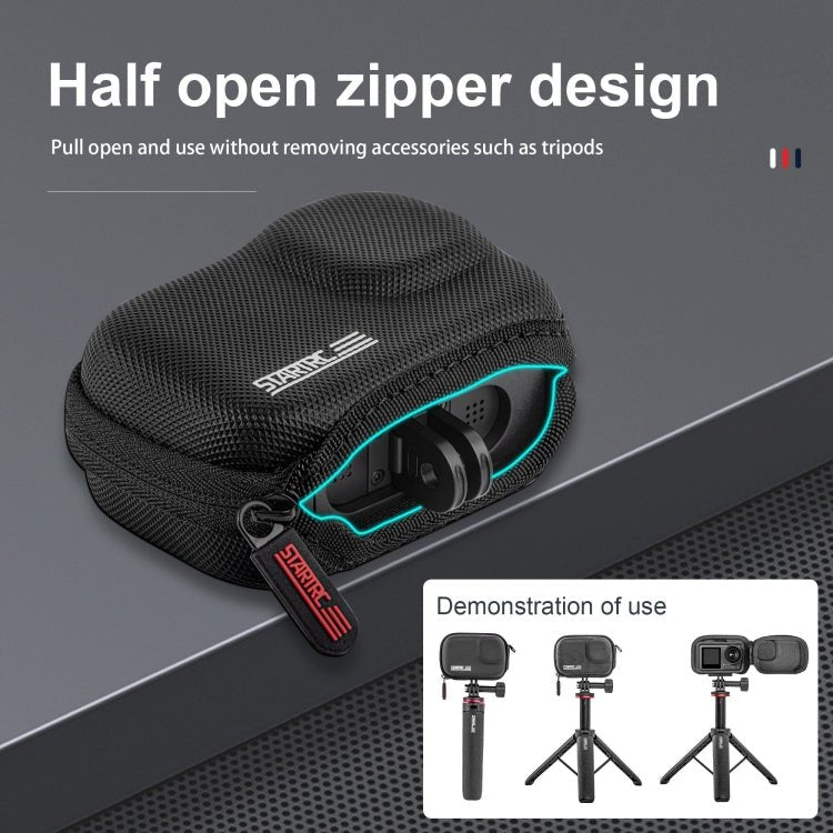 STARTRC Camera PU Carry Case For Insta360 GO3 / DJI Action 3 / 4, For Insta360 GO3 - ORIWHIZDJI & Insta360 AccessoriesInsta360 GO SeriesProtection & Cases