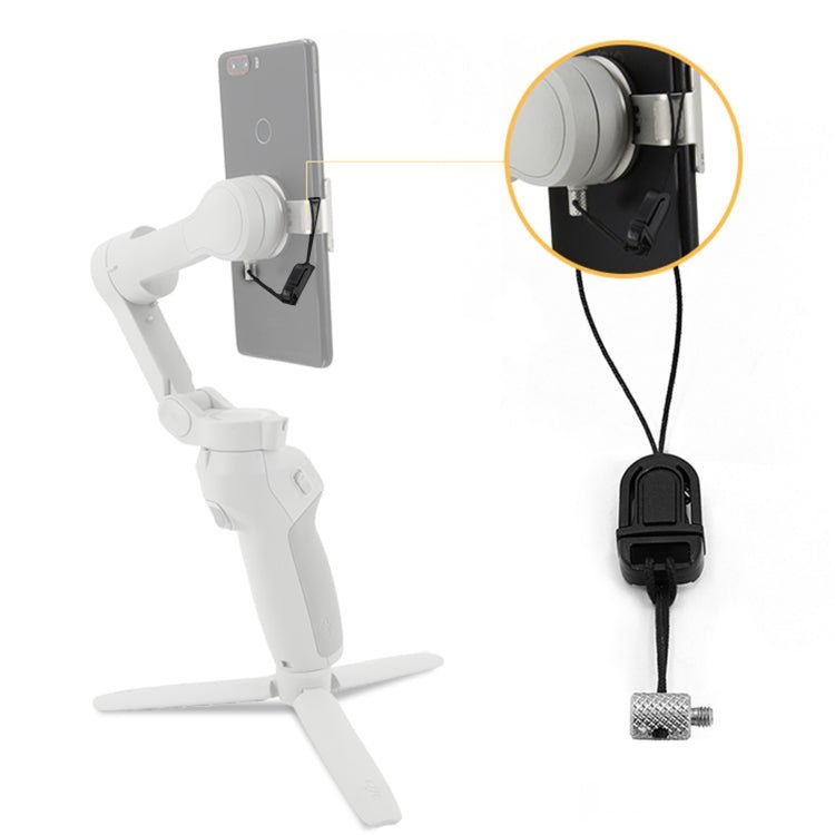 STARTRC Phone Holder Clip Anti - lost Rope Strap Anti - drop for DJI OM4 / Osmo Mobile 3 - ORIWHIZDJI & Insta360 AccessoriesOsmo Mobile SeriesSTARTRC