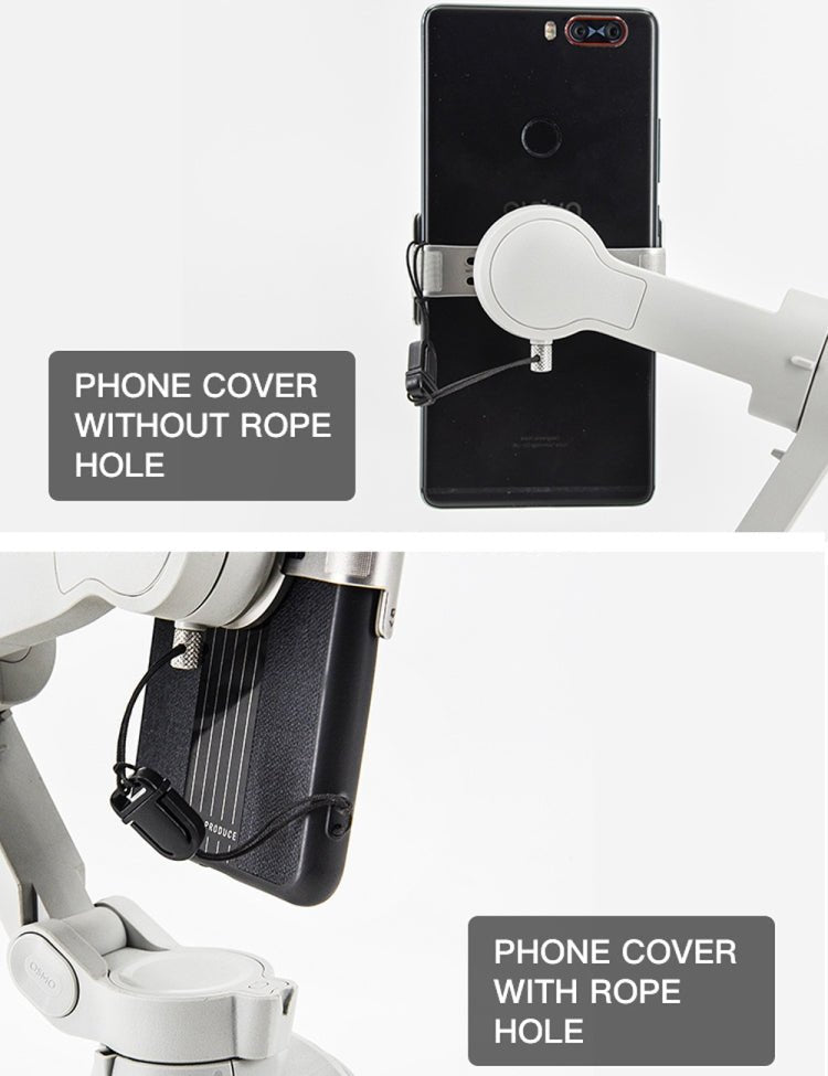 STARTRC Phone Holder Clip Anti - lost Rope Strap Anti - drop for DJI OM4 / Osmo Mobile 3 - ORIWHIZDJI & Insta360 AccessoriesOsmo Mobile SeriesSTARTRC