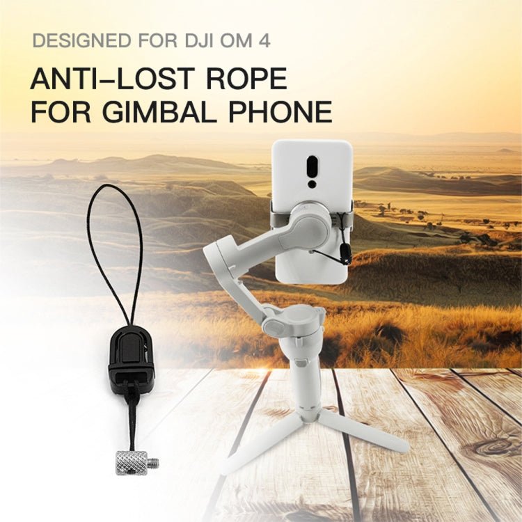 STARTRC Phone Holder Clip Anti - lost Rope Strap Anti - drop for DJI OM4 / Osmo Mobile 3 - ORIWHIZDJI & Insta360 AccessoriesOsmo Mobile SeriesSTARTRC