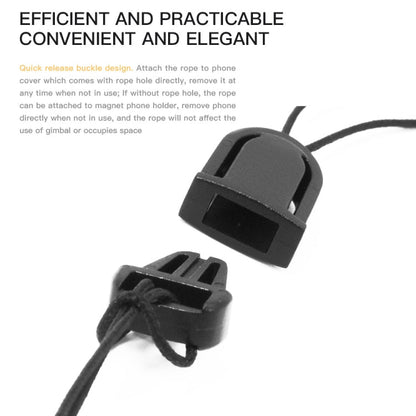 STARTRC Phone Holder Clip Anti - lost Rope Strap Anti - drop for DJI OM4 / Osmo Mobile 3 - ORIWHIZDJI & Insta360 AccessoriesOsmo Mobile SeriesSTARTRC