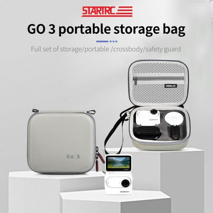 STARTRC Portable PU Storage Box Case, For Insta360 GO 3 / GO 3S - ORIWHIZDJI & Insta360 AccessoriesInsta360 GO SeriesProtection & Cases