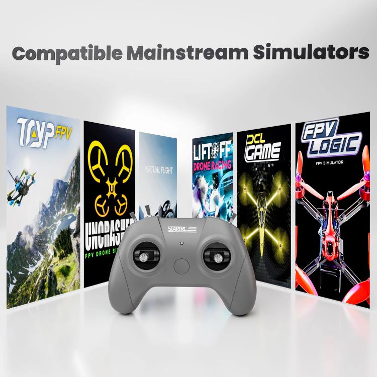 STARTRC S8 Pro FPV Flight Simulator Handle Drone Airplane Remote Control - ORIWHIZDJI & Insta360 AccessoriesDJI FPV SeriesOther Accessories
