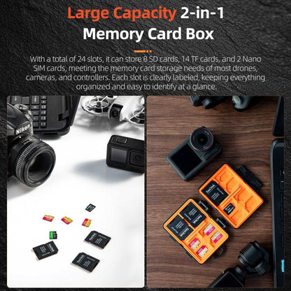STARTRC V1 Flash Card Box SD / TF Memory Card Storage Case For DJI - ORIWHIZDJI & Insta360 AccessoriesOtherOther DJI Accessories
