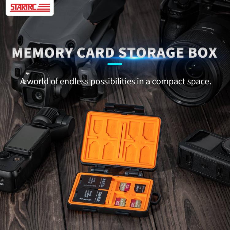 STARTRC V1 Flash Card Box SD / TF Memory Card Storage Case For DJI - ORIWHIZDJI & Insta360 AccessoriesOtherOther DJI Accessories