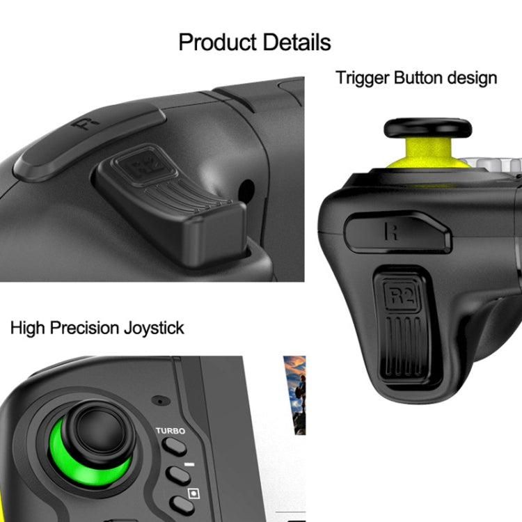 STK - 7037 For Switch Game Controller with 6 - axis Somatosensory Burst Function, STK - 7037 (Yellow Green), STK - 7037 (Blue Red) - ORIWHIZGame AccessoriesGamepadsNintendo Accessories