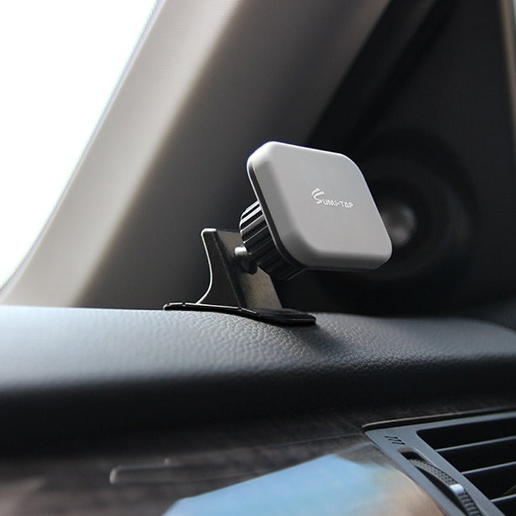 SUMITAP STM - xk565 Car Magnetic Mobile Phone Navigation Bracket Sticky Arc Base, Deep Black Square, Deep Lane Blue Square, Deep Cloudy Gray Square - ORIWHIZ