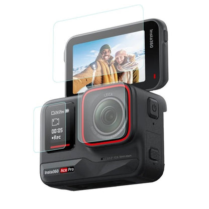 Sunnylife 3 in 1 Rear & Front Screen Lens Explosion proof Film, For Insta360 Ace Pro, For Insta360 Ace - ORIWHIZDJI & Insta360 AccessoriesInsta360 Ace SeriesProtection & Cases