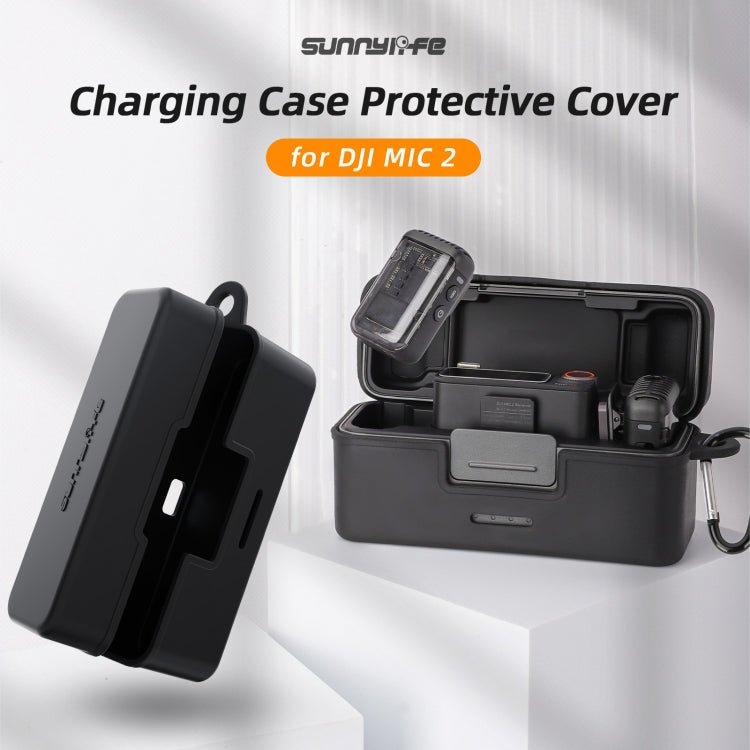 Sunnylife BHT772 Charging Case Wireless Mic Soft Scratch - proof Protective Cover, For DJI Mic 2 - ORIWHIZDJI & Insta360 AccessoriesDJI Mic SeriesOther DJI Accessories