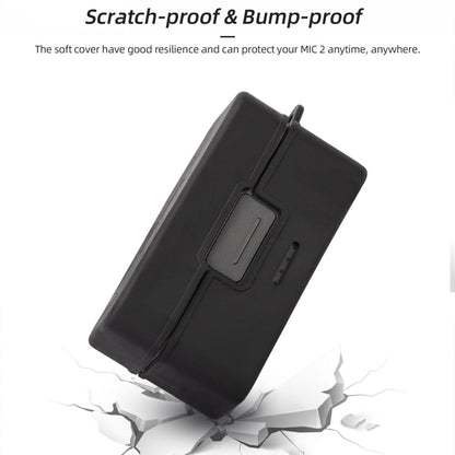 Sunnylife BHT772 Charging Case Wireless Mic Soft Scratch - proof Protective Cover, For DJI Mic 2 - ORIWHIZDJI & Insta360 AccessoriesDJI Mic SeriesOther DJI Accessories