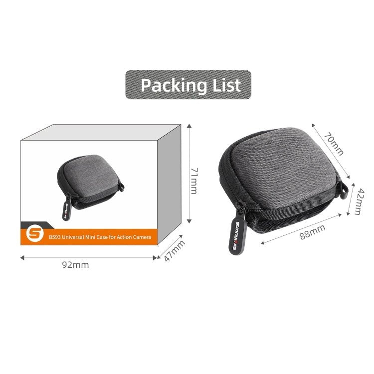 Sunnylife Camera Body Portable Storage Box Case, For Insta360 GO 3 / GO 3S - ORIWHIZDJI & Insta360 AccessoriesInsta360 GO SeriesProtection & Cases