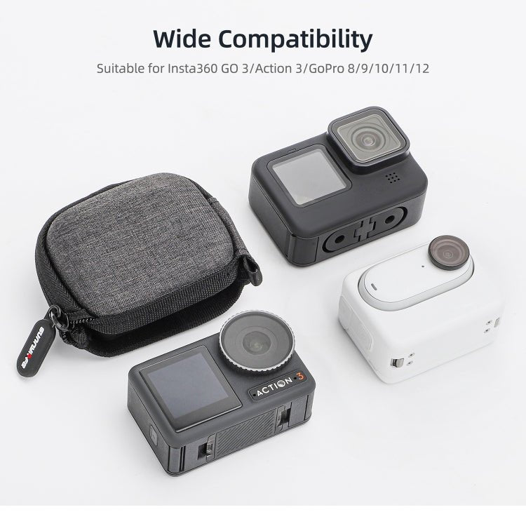 Sunnylife Camera Body Portable Storage Box Case, For Insta360 GO 3 / GO 3S - ORIWHIZDJI & Insta360 AccessoriesInsta360 GO SeriesProtection & Cases