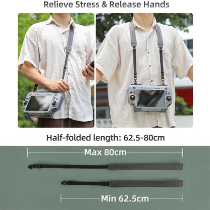 Sunnylife Controller Hanger Bracket with PU Leather Strap Shoulder Belt, For DJI RC Plus 2 / 1 - ORIWHIZDJI & Insta360 AccessoriesDJI Controller AccessoriesSunnylife