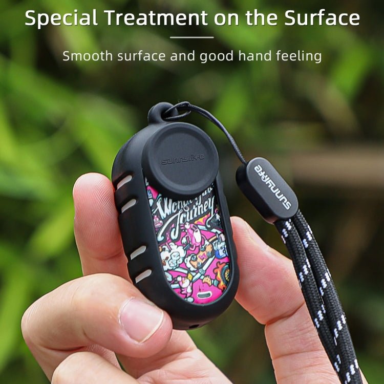 Sunnylife Cooling Silicone Case Stickers Skin Wrap Lens Cover with Neck Strap, For Insta360 GO 3 - ORIWHIZDJI & Insta360 AccessoriesInsta360 GO SeriesProtection & Cases