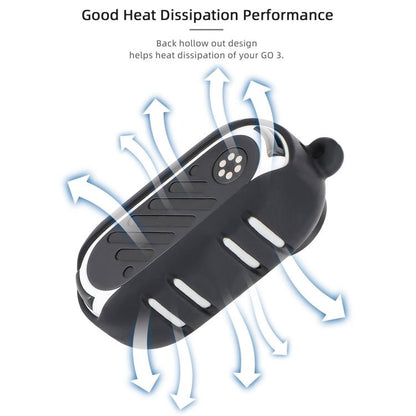 Sunnylife Cooling Silicone Case Stickers Skin Wrap Lens Cover with Neck Strap, For Insta360 GO 3 - ORIWHIZDJI & Insta360 AccessoriesInsta360 GO SeriesProtection & Cases