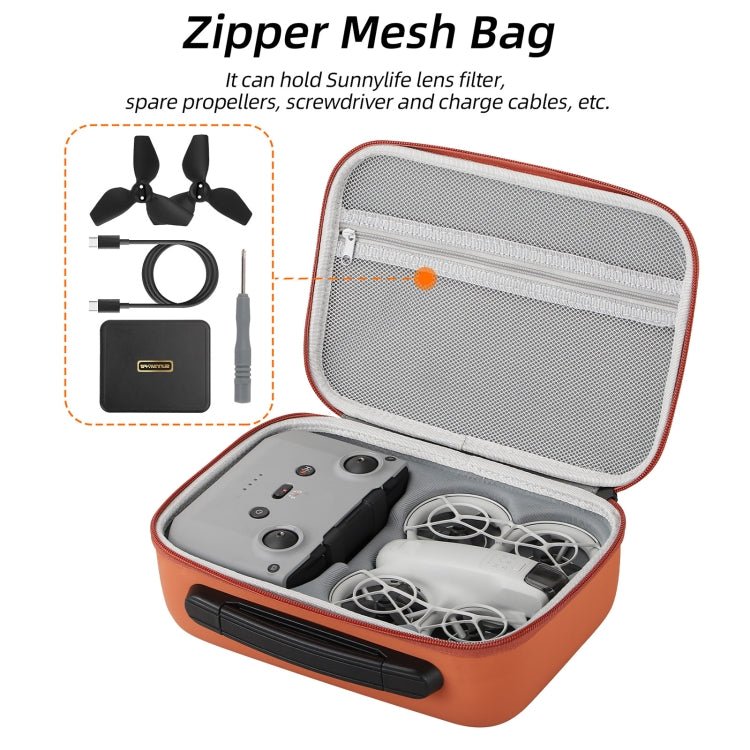 Sunnylife Drone Batteries Kit Storage Case Box Suitcase, For DJI Neo - ORIWHIZCases & BagsDJI & Insta360 AccessoriesDJI Neo Accessories