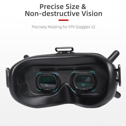 Sunnylife FV - Q9334 2 PCS Myopia Lens Nearsighted Corrective Aspherical Lens for DJI FPV Goggles V2, 100 Degree, 150 Degree, 200 Degree, 250 Degree, 300 Degree, 350 Degree, 400 Degree, 450 Degree, 500 Degree, 550 Degree, 600 Degree, 700 Degree, 800 Degree - ORIWHIZDJI & Insta360 AccessoriesDJI FPV SeriesLens Accessories