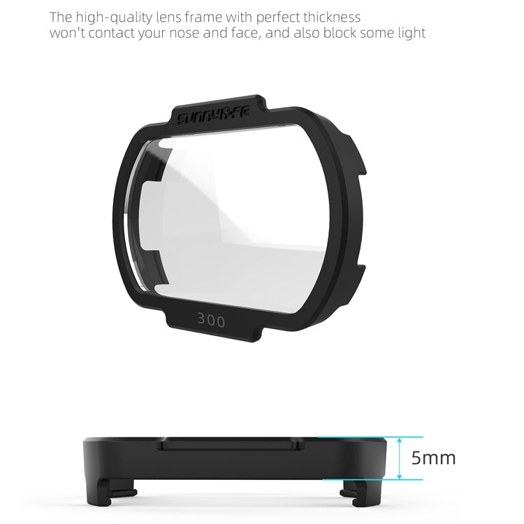 Sunnylife FV - Q9334 2 PCS Myopia Lens Nearsighted Corrective Aspherical Lens for DJI FPV Goggles V2, 100 Degree, 150 Degree, 200 Degree, 250 Degree, 300 Degree, 350 Degree, 400 Degree, 450 Degree, 500 Degree, 550 Degree, 600 Degree, 700 Degree, 800 Degree - ORIWHIZDJI & Insta360 AccessoriesDJI FPV SeriesLens Accessories