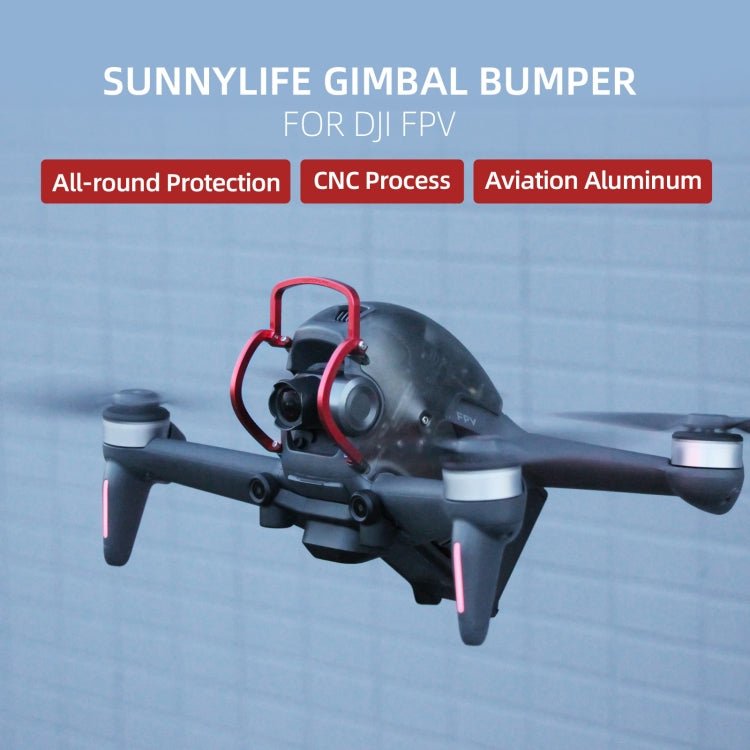Sunnylife FV - Q9353 Gimbal Bumper Anti - collision Aluminum Alloy Guard Protector Bumper for DJI FPV, FV - Q9353 - ORIWHIZDJI & Insta360 AccessoriesDJI FPV SeriesOther Accessories