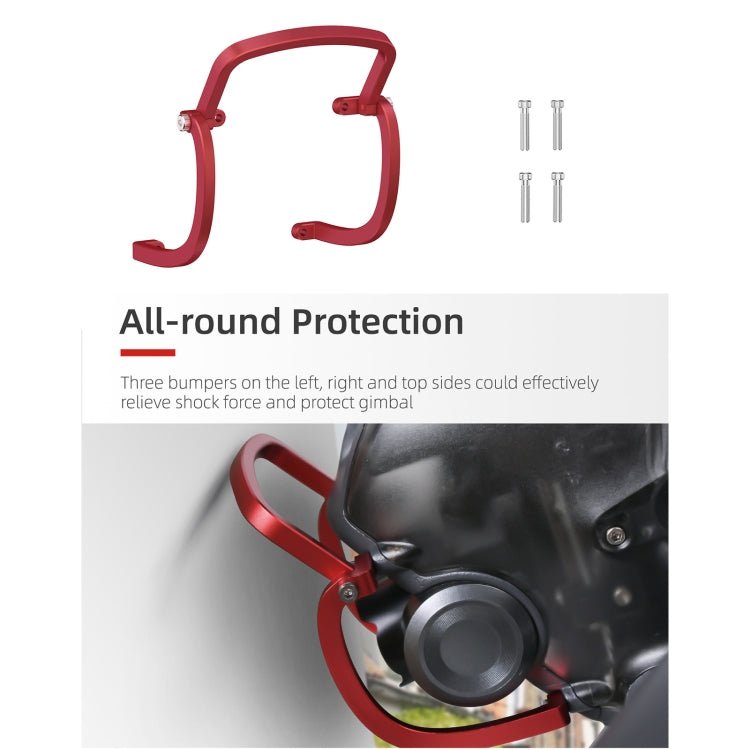 Sunnylife FV - Q9353 Gimbal Bumper Anti - collision Aluminum Alloy Guard Protector Bumper for DJI FPV, FV - Q9353 - ORIWHIZDJI & Insta360 AccessoriesDJI FPV SeriesOther Accessories
