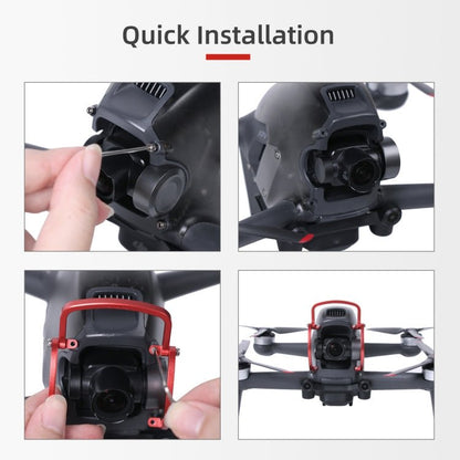 Sunnylife FV - Q9353 Gimbal Bumper Anti - collision Aluminum Alloy Guard Protector Bumper for DJI FPV, FV - Q9353 - ORIWHIZDJI & Insta360 AccessoriesDJI FPV SeriesOther Accessories