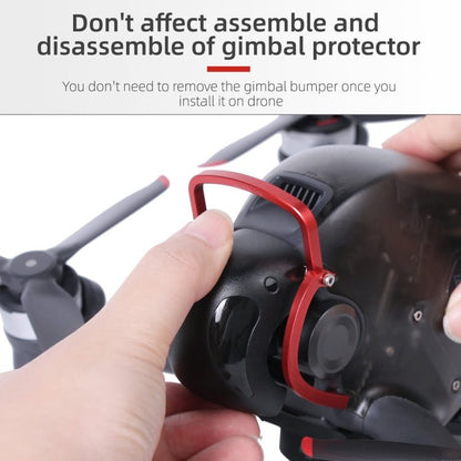 Sunnylife FV - Q9353 Gimbal Bumper Anti - collision Aluminum Alloy Guard Protector Bumper for DJI FPV, FV - Q9353 - ORIWHIZDJI & Insta360 AccessoriesDJI FPV SeriesOther Accessories