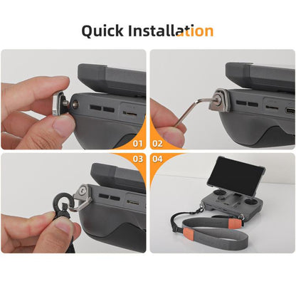 Sunnylife GS014 Multi - Purpose Lanyard with CNC Aluminum Buckle, For DJI RC 2 / 1 / Pro 2 / 1 - ORIWHIZDJI & Insta360 AccessoriesDJI Controller AccessoriesSunnylife