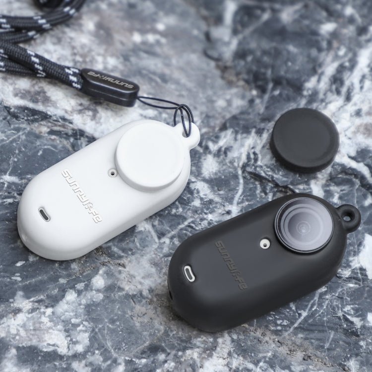 Sunnylife IST - BHT594 Camera Body Silicone Case with Lens Cap & Neck Strap, For Insta360 Go 3 - ORIWHIZDJI & Insta360 AccessoriesInsta360 GO SeriesProtection & Cases