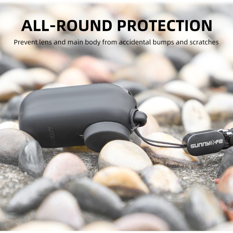 Sunnylife IST - BHT594 Camera Body Silicone Case with Lens Cap & Neck Strap, For Insta360 Go 3 - ORIWHIZDJI & Insta360 AccessoriesInsta360 GO SeriesProtection & Cases