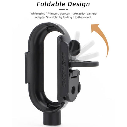Sunnylife IST - BK592 Mount Adapter Protective Frame Cage Mounting Brackets Housing Case, For Insta360 Go 3 - ORIWHIZDJI & Insta360 AccessoriesInsta360 GO SeriesMounts