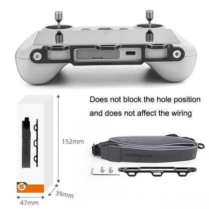 Sunnylife MM3 - GS389 For Mini 3 Pro DJI RC with Screen Remote Control Leather Lanyard, MM3 - GS389 - ORIWHIZDJI & Insta360 AccessoriesDJI Controller AccessoriesSunnylife
