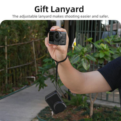 Sunnylife Portable Protective Cover Shock - proof Dust - proof Storage Box with Lanyard for DJI Osmo Action 6 / 5 Pro / 4 / 3, For DJI Osmo Action 6 / 5 Pro / 4 / 3 - ORIWHIZCase & BagsDJI & Insta360 AccessoriesOsmo Action Series