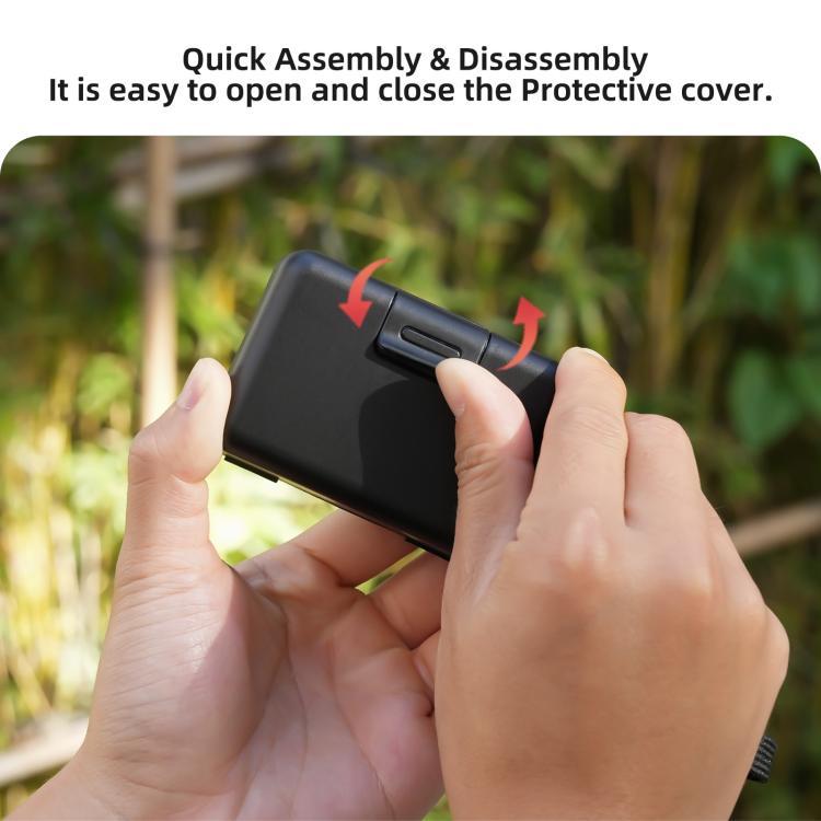Sunnylife Portable Protective Cover Shock - proof Dust - proof Storage Box with Lanyard for DJI Osmo Action 6 / 5 Pro / 4 / 3, For DJI Osmo Action 6 / 5 Pro / 4 / 3 - ORIWHIZCase & BagsDJI & Insta360 AccessoriesOsmo Action Series