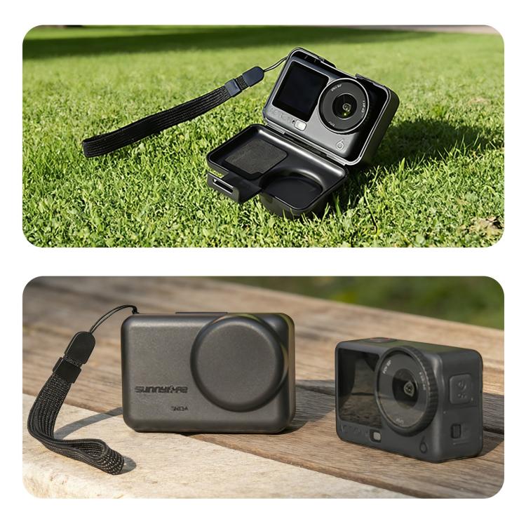 Sunnylife Portable Protective Cover Shock - proof Dust - proof Storage Box with Lanyard for DJI Osmo Action 6 / 5 Pro / 4 / 3, For DJI Osmo Action 6 / 5 Pro / 4 / 3 - ORIWHIZCase & BagsDJI & Insta360 AccessoriesOsmo Action Series