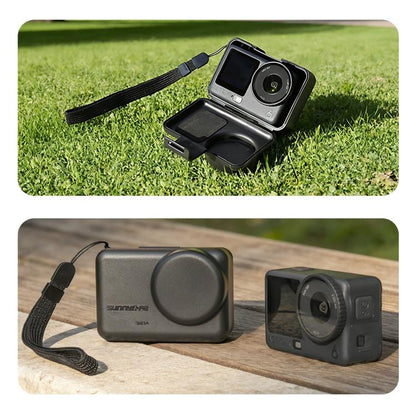Sunnylife Portable Protective Cover Shock - proof Dust - proof Storage Box with Lanyard for DJI Osmo Action 6 / 5 Pro / 4 / 3, For DJI Osmo Action 6 / 5 Pro / 4 / 3 - ORIWHIZCase & BagsDJI & Insta360 AccessoriesOsmo Action Series