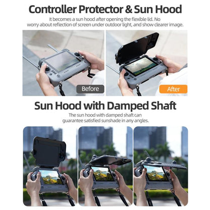Sunnylife Remote Control Sunshade Protection Cover, For DJI RC Plus 2 - ORIWHIZDJI & Insta360 AccessoriesDJI Controller AccessoriesSunnylife