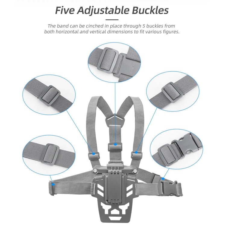 Sunnylife Remote Control Waist Support Bracket Chest Strap, For DJI RC 2 / 1, For DJI RC Pro - ORIWHIZDJI & Insta360 AccessoriesDJI Controller AccessoriesSunnylife
