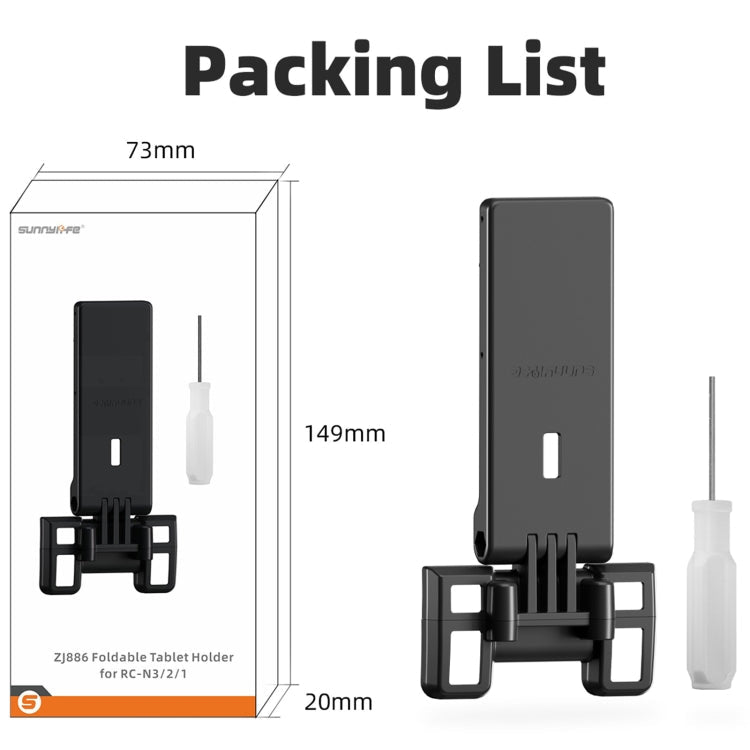 Sunnylife Remote Controller Tablet Holder Stand For DJI RC - N3 / RC - N2 / RC - N1 - ORIWHIZDJI & Insta360 AccessoriesDJI Controller AccessoriesSunnylife