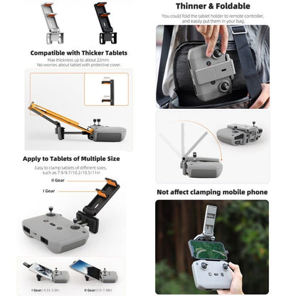 Sunnylife Remote Controller Tablet Holder Stand For DJI RC - N3 / RC - N2 / RC - N1 - ORIWHIZDJI & Insta360 AccessoriesDJI Controller AccessoriesSunnylife