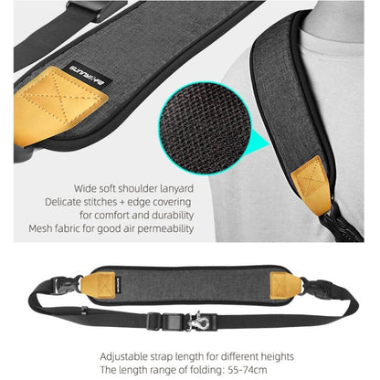 Sunnylife RO - Q9228 Handheld Gimbal Special Lanyard Shoulder Strap + Fixed Ring Hang Buckle for DJI RONIN - SC, For DJI RONIN - SC - ORIWHIZDJI & Insta360 AccessoriesDJI Ronin SeriesSunnylife